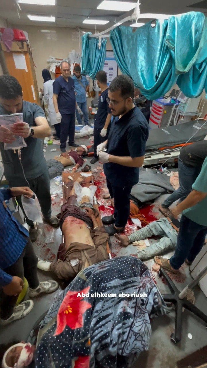Israel’s war on Gaza: Israeli attack on Gaza school